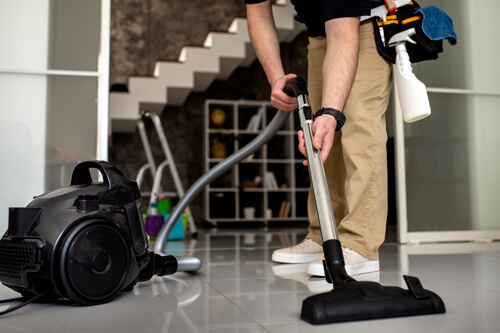 Vacuuming & Mopping of Floors